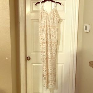 Small lioness fashion lace dress